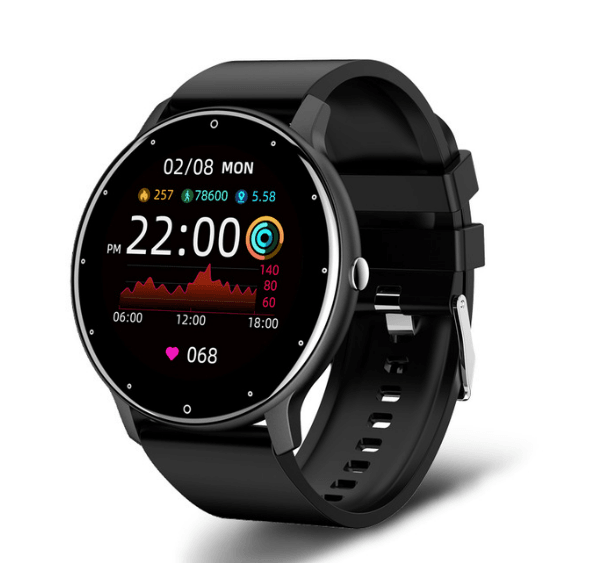 Novo Relógio Inteligente com tela de toque completa, esporte, fitness, Smartwatch - Lobystar 